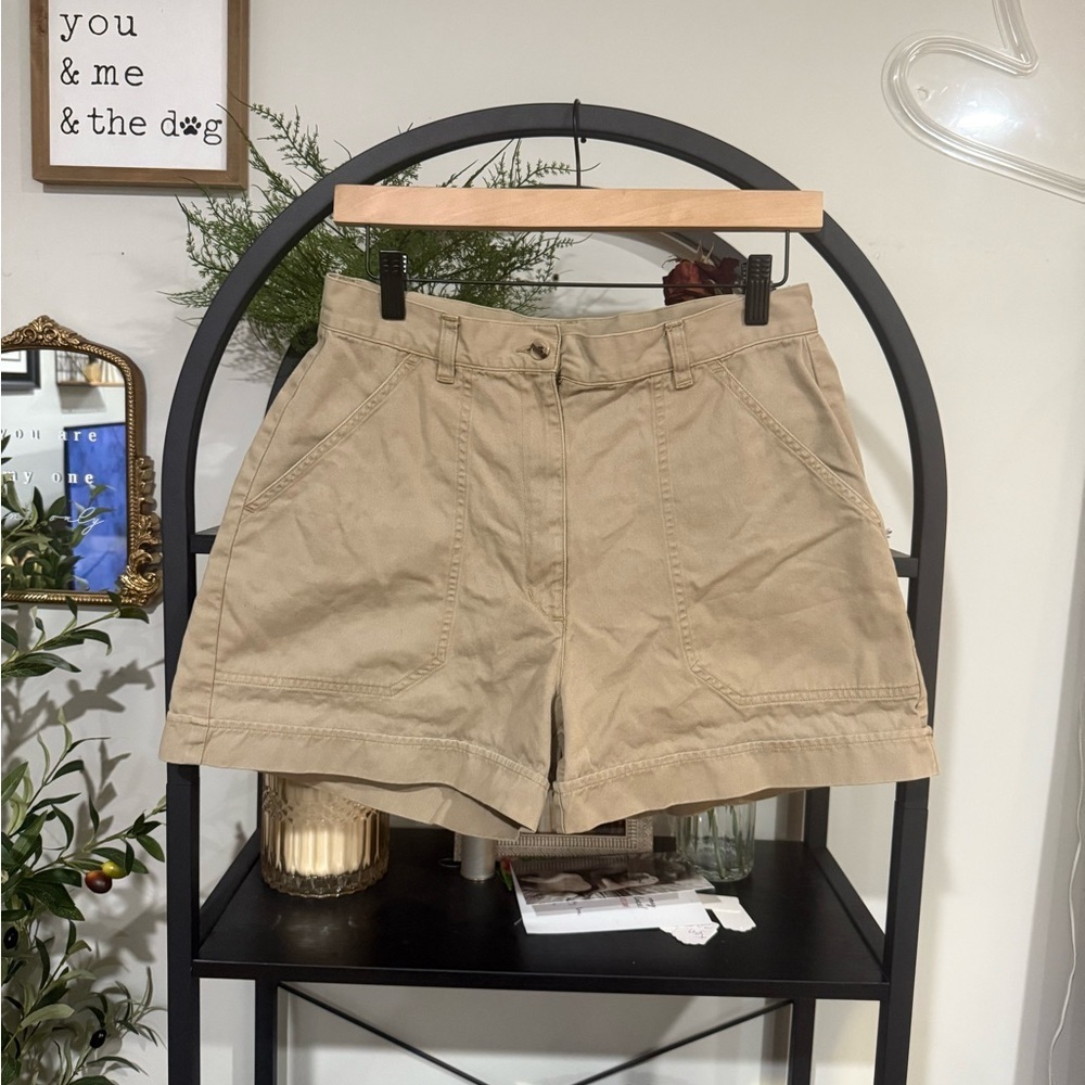 Woolrich Tan Bermudas Relaxed Fit Mid-Length size 10